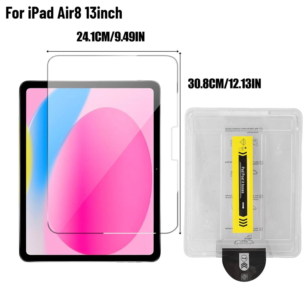 iPad Air 8 & iPad 12th Gen Tempered Glass Screen Protector