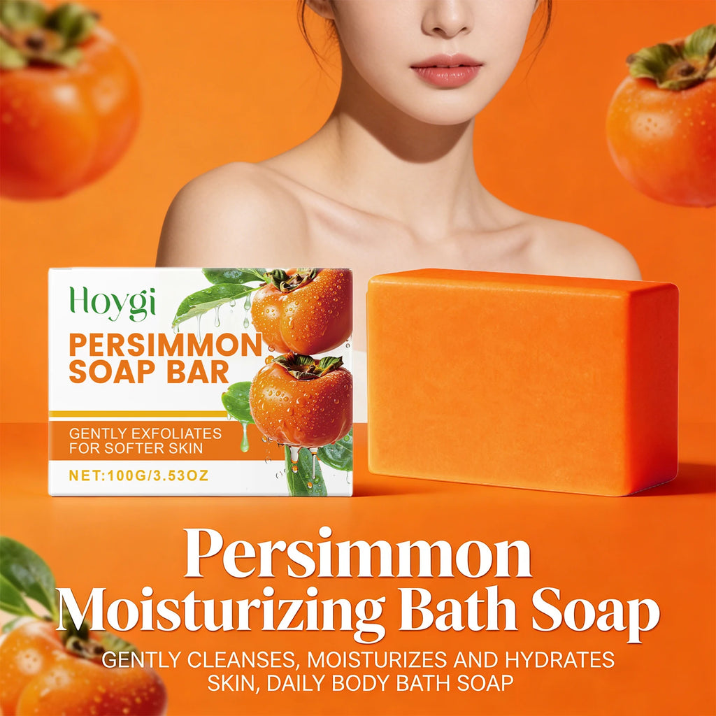 Hoygi Persimmon Soap Bar – Moisturizing & Cleansing 100g