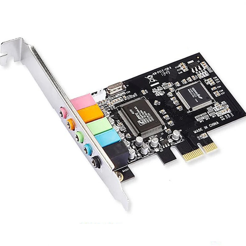 OULLX 4.1 PCIe Sound Card – 4-Channel PCI-Express X1 Audio Adapter