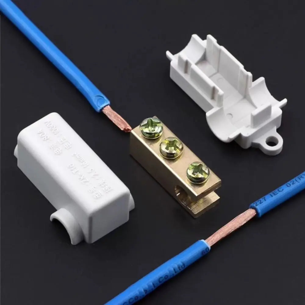 Brass High Power Wire Splitter Terminal Block 60A–100A