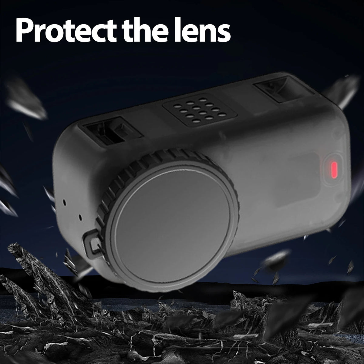DJI OSMO Nano Silicone Lens Cap – Dustproof Protective Cover