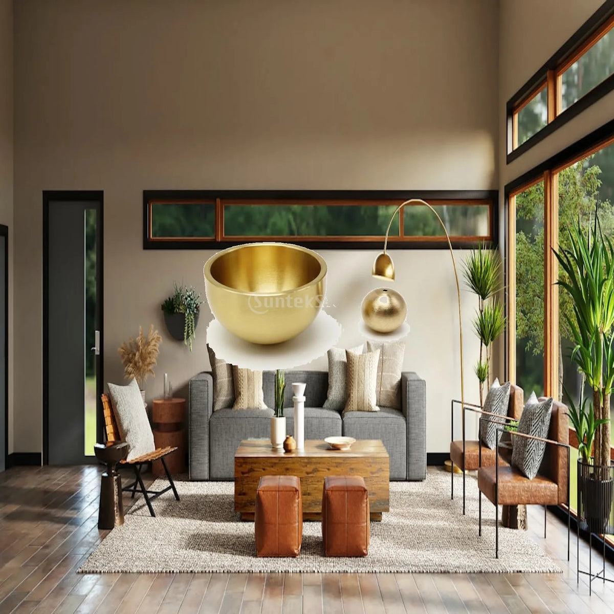 Brass Wind Chime – Elegant Door Chime for Entryway & Home