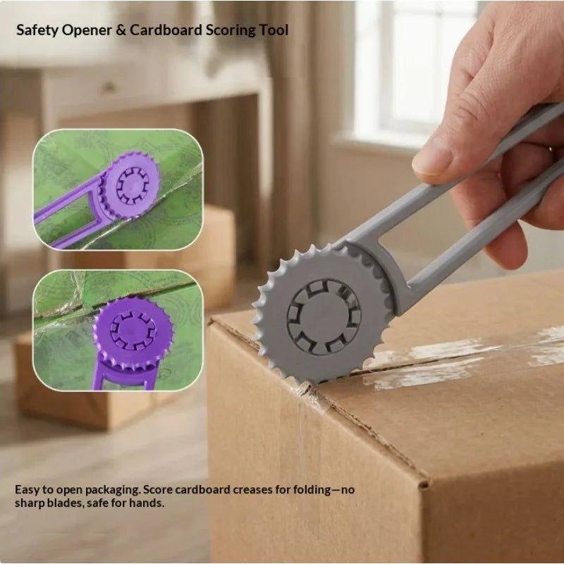 Heavy-Duty Cardboard Box Punch Tool – DIY Paper Hole Puncher