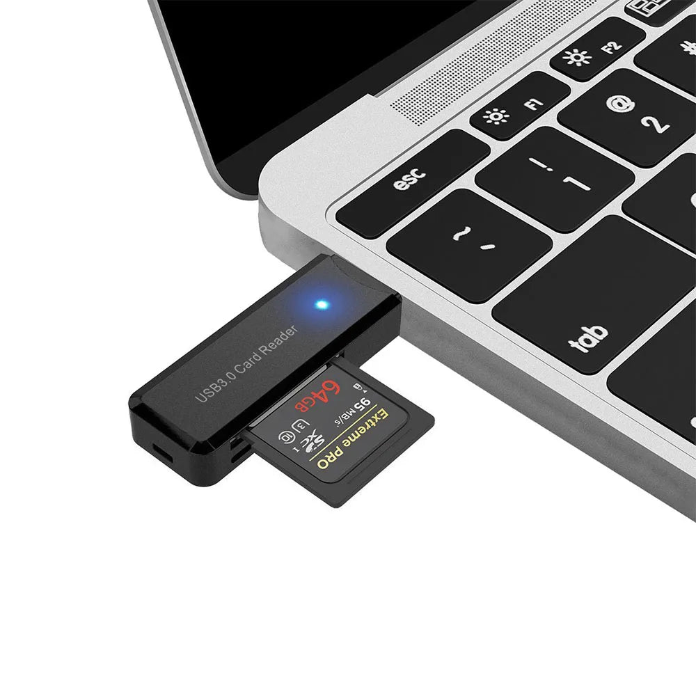 USB 3.0 Multi-Card Reader – SD, Micro SD, TF, SDHC, SDXC