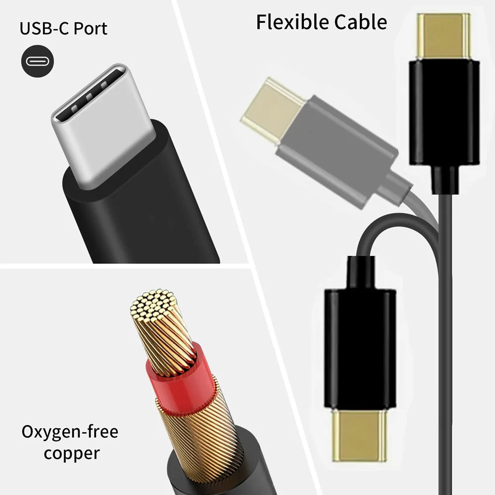 USB-C Splitter 1-in-6-Out Cable | Charge 6 Devices at Once