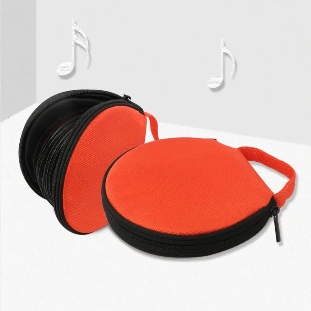 20-Capacity Oxford Cloth CD DVD Carrying Case with Hand Strap