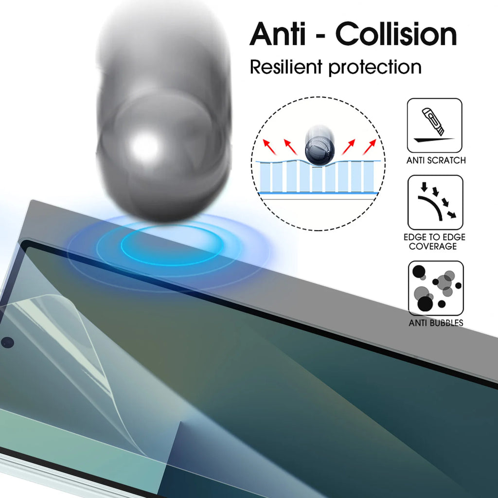 Samsung Galaxy Z Fold 7 Privacy Screen Protector 4-in-1 Set