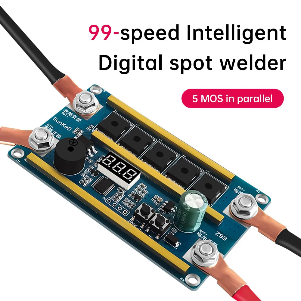 Z99 12V Portable Spot Welder Kit – 99-Step Control Board