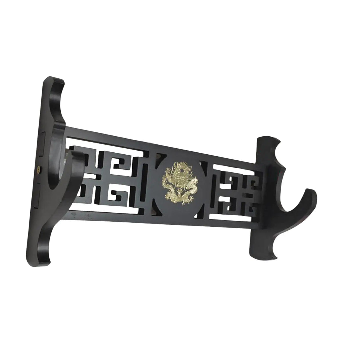 Samurai Sword Wall Mount Display Rack – Dragon Bracket Holder
