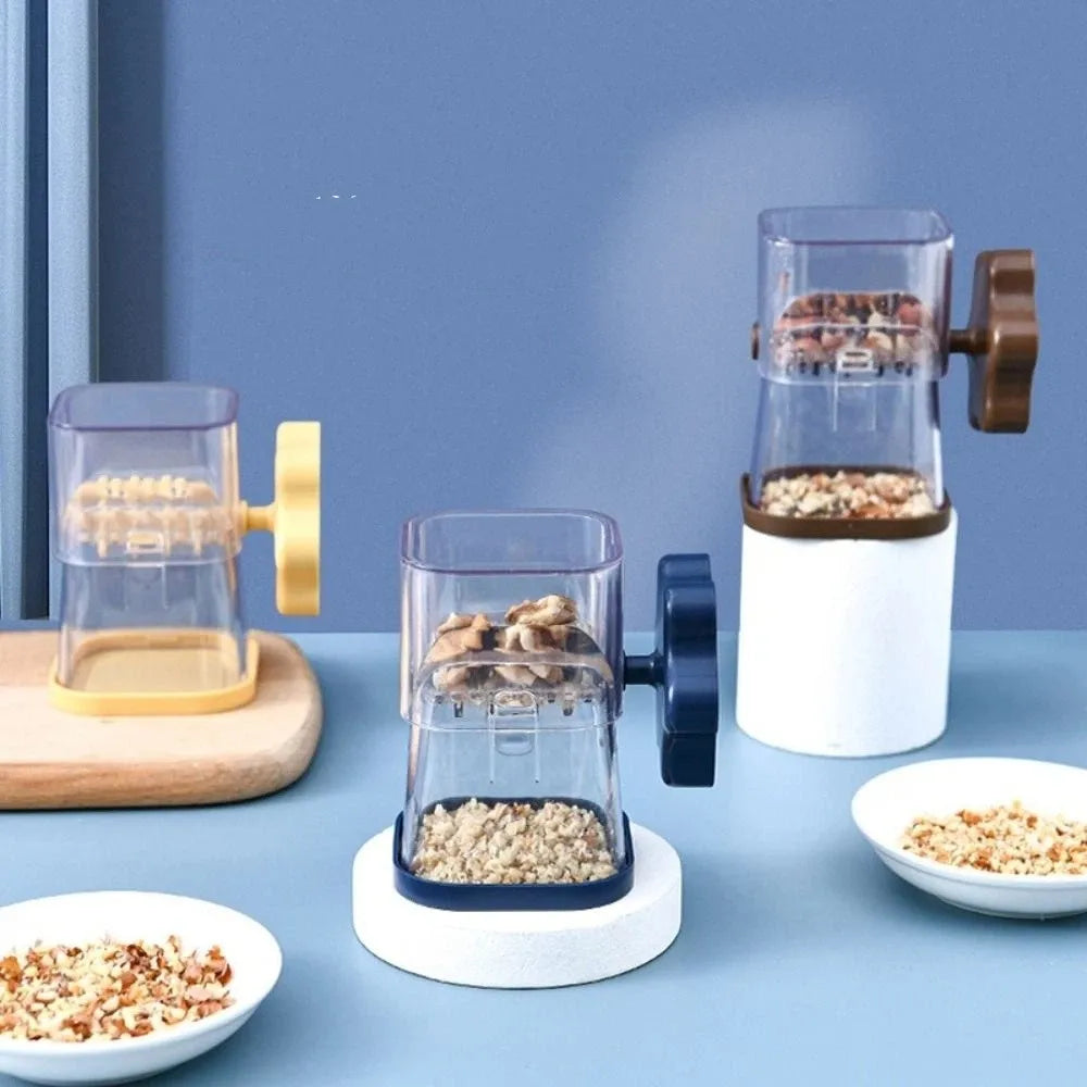 Manual Hand Crank Nut Grinder & Walnut Chopper | Kitchen Tool
