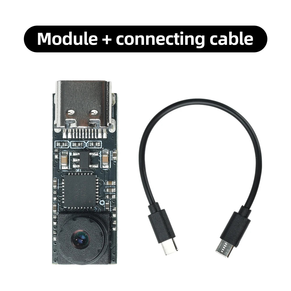 Gaqqee USB-C Camera Module ESP32-S3 | 720P 1MP 65° Wide-Angle