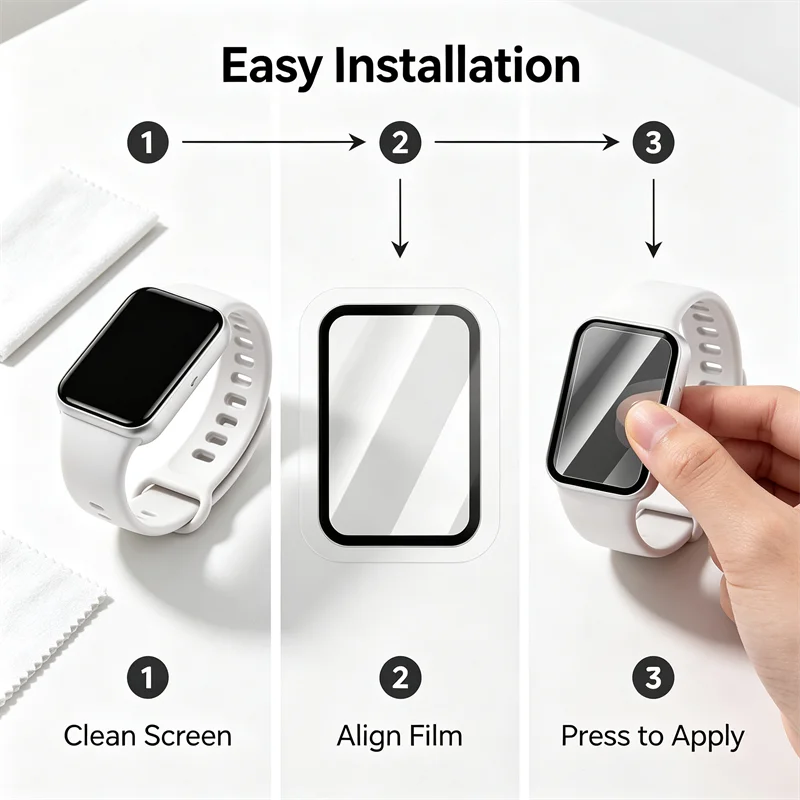 Xiaomi Mi Band 11 Active 3D Curved Screen Protector Film
