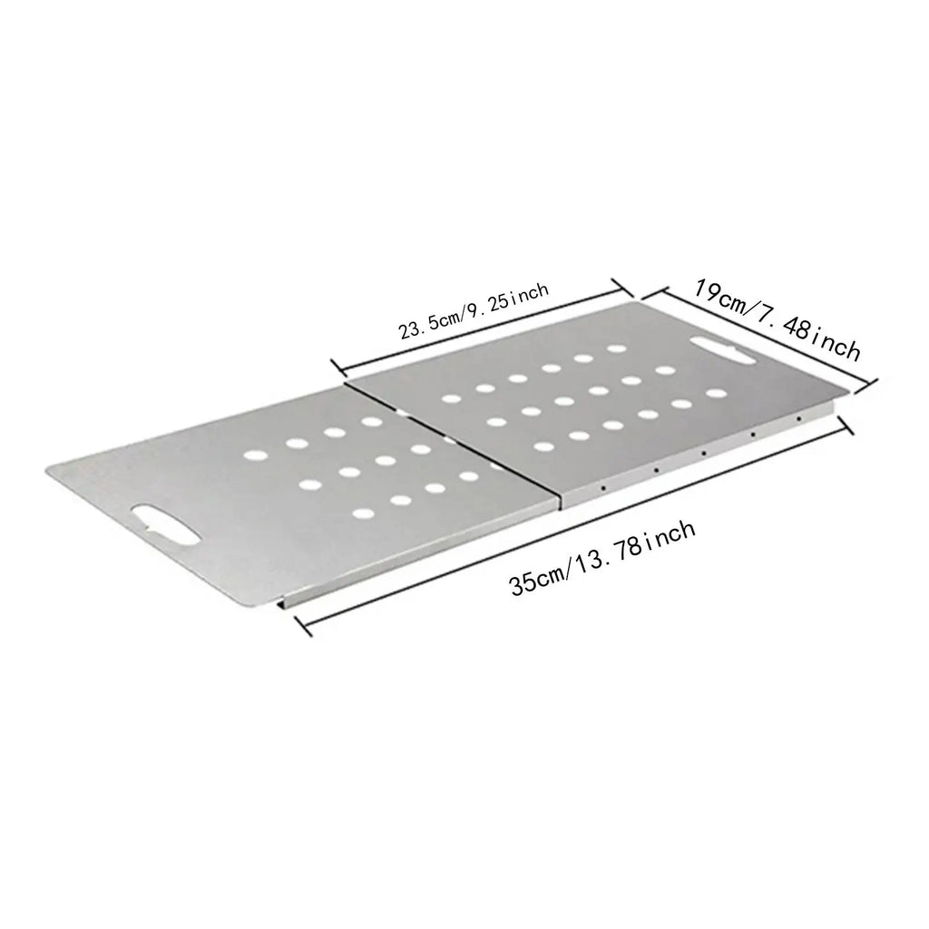 Expandable Stainless Steel Over-Sink Dish Drying Rack