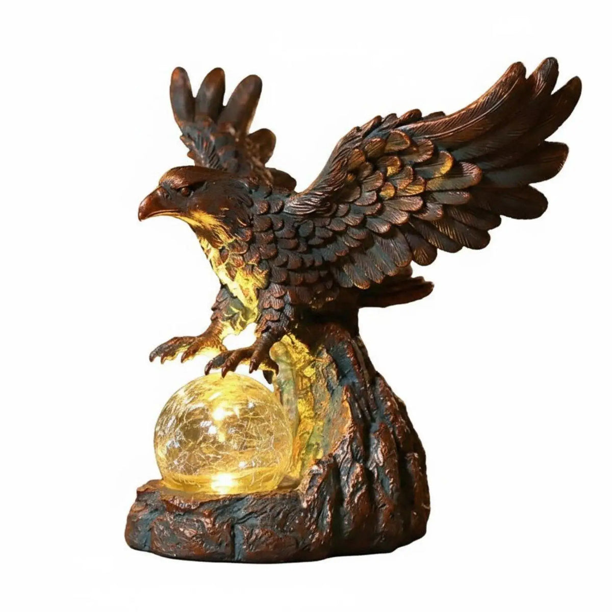 Solar Garden Statue Light – Auto On/Off Waterproof Figurine Lamp