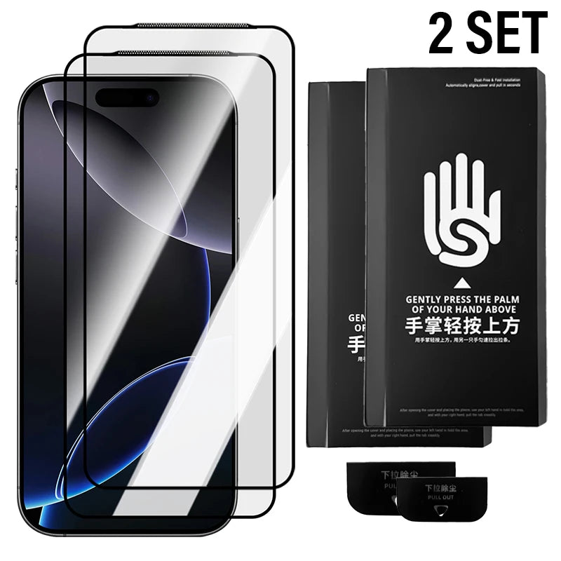 Privacy Screen Protector iPhone 17/17 Pro/Air – Tempered Glass
