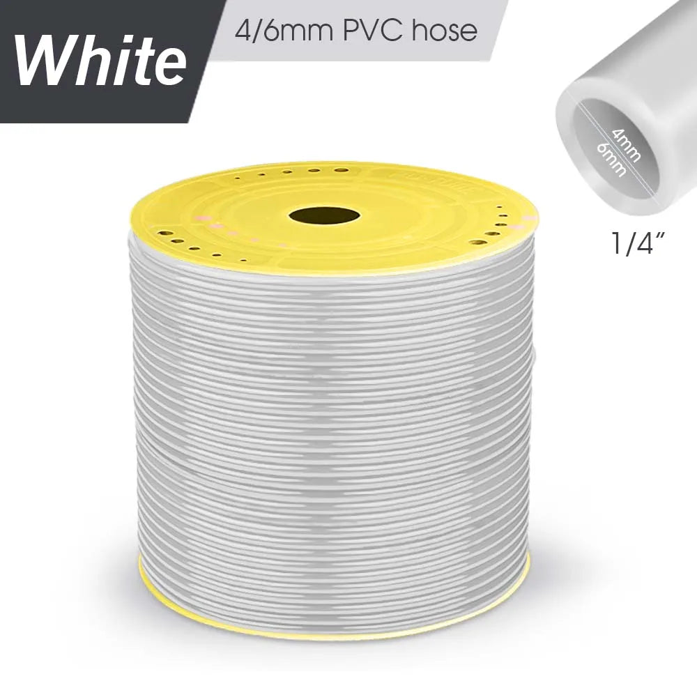 Micro Drip Irrigation PVC Hose 4mm – 5–50m Garden Watering