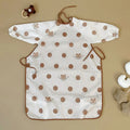 Waterproof Long Sleeve Baby Bib Smock for Toddlers 1–3Y