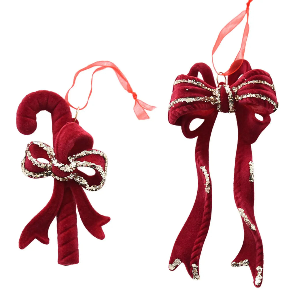 Sequin Christmas Tree Hanging Ornament | Festive ABS Decor