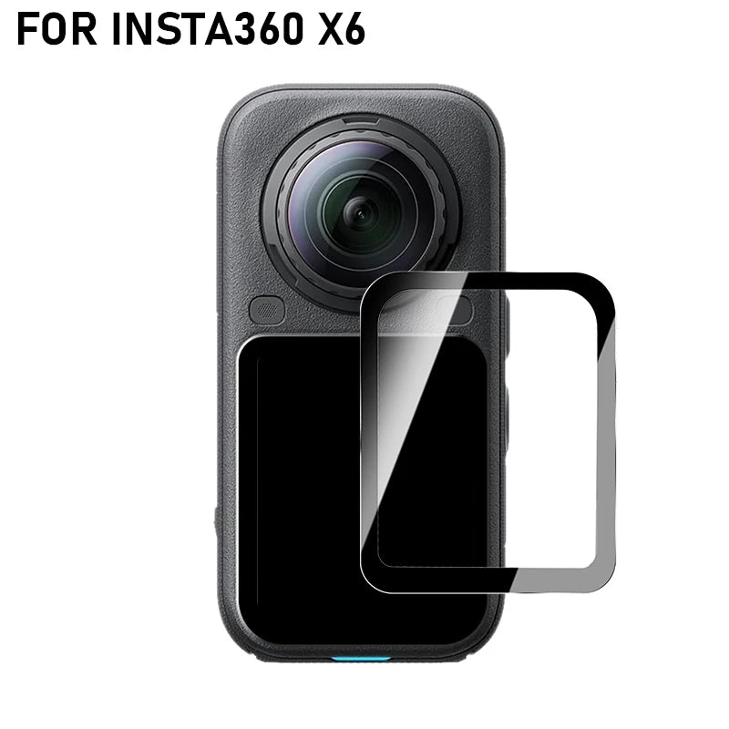 Tempered Glass Screen Protector for Insta360 X6 Camera