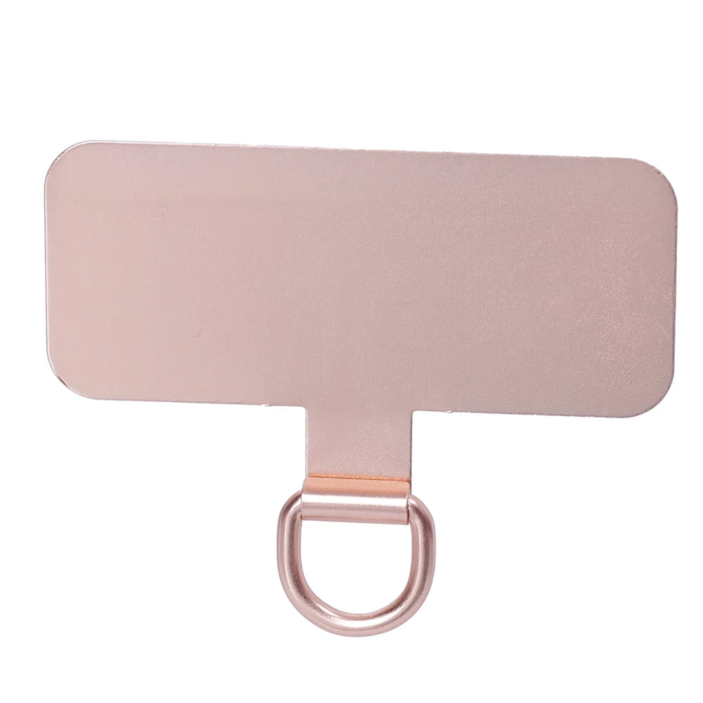 Stainless Steel Phone Lanyard Patch Clip | Anti-Drop Tab