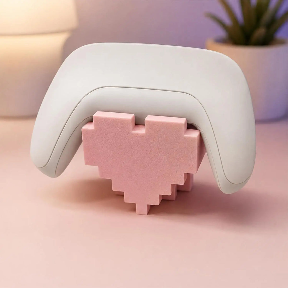 Retro Pixel Heart Game Controller Stand – PS5/PS4/Switch Pro