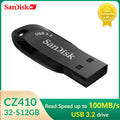 SanDisk CZ410 USB 3.2 Flash Drive 32GB 64GB 128GB – Black
