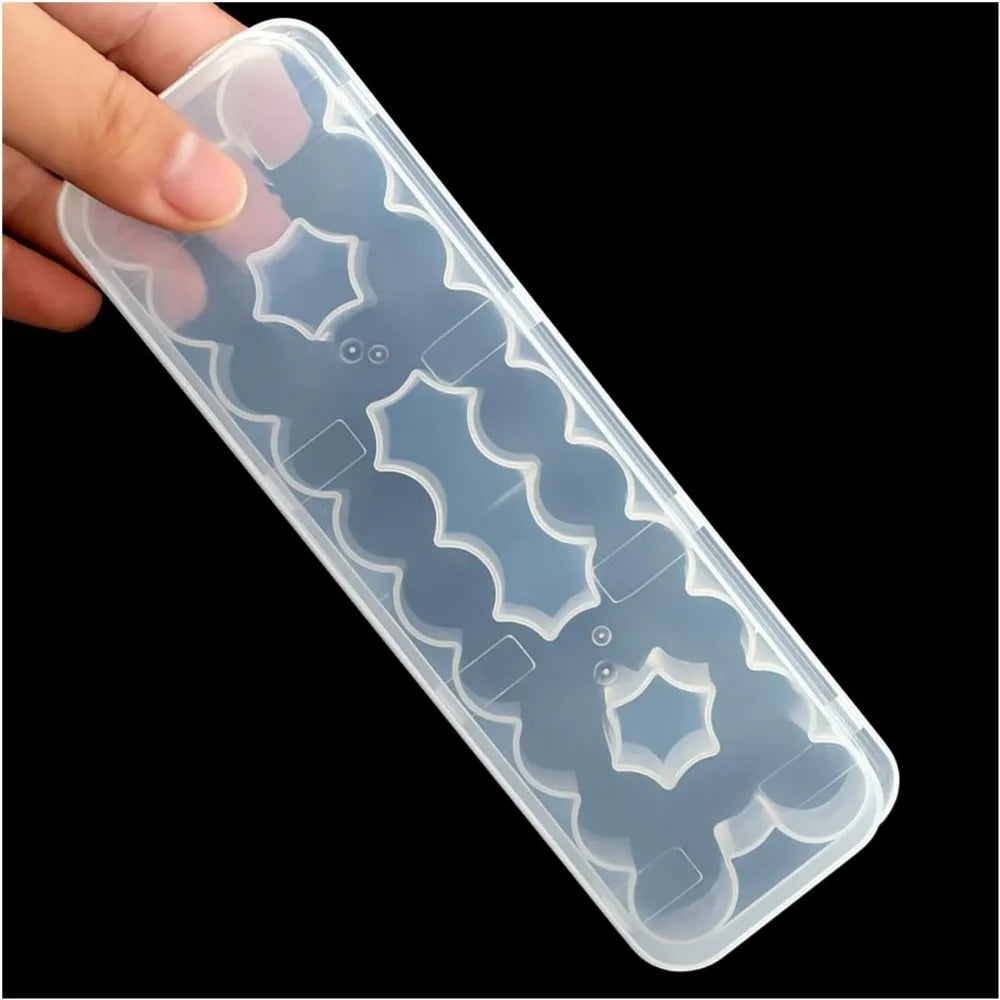Stackable Vial Storage Case – Clear Freezer Organizer Box
