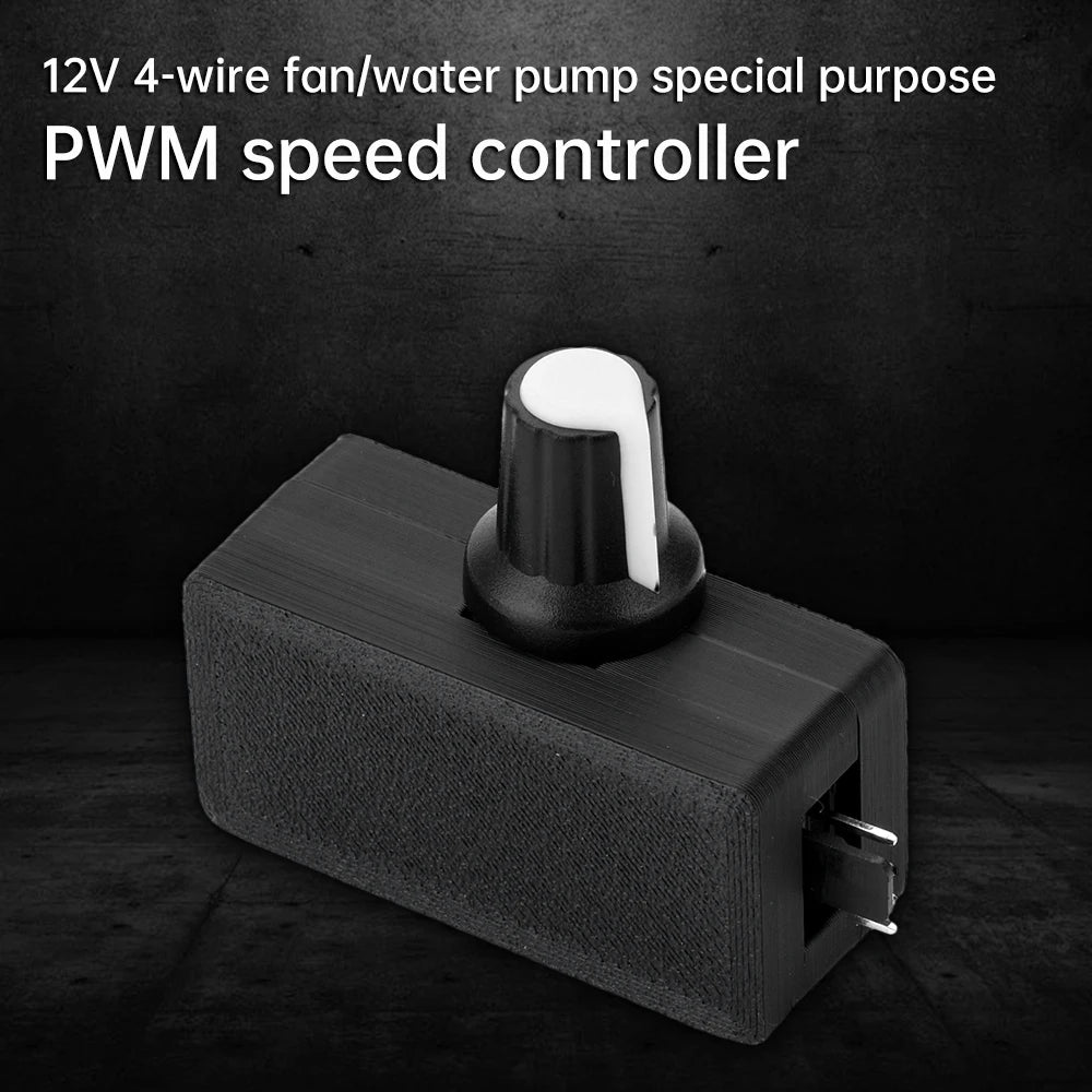 4-Pin PWM Fan Speed Controller | Type-C USB 5V to 12V Module