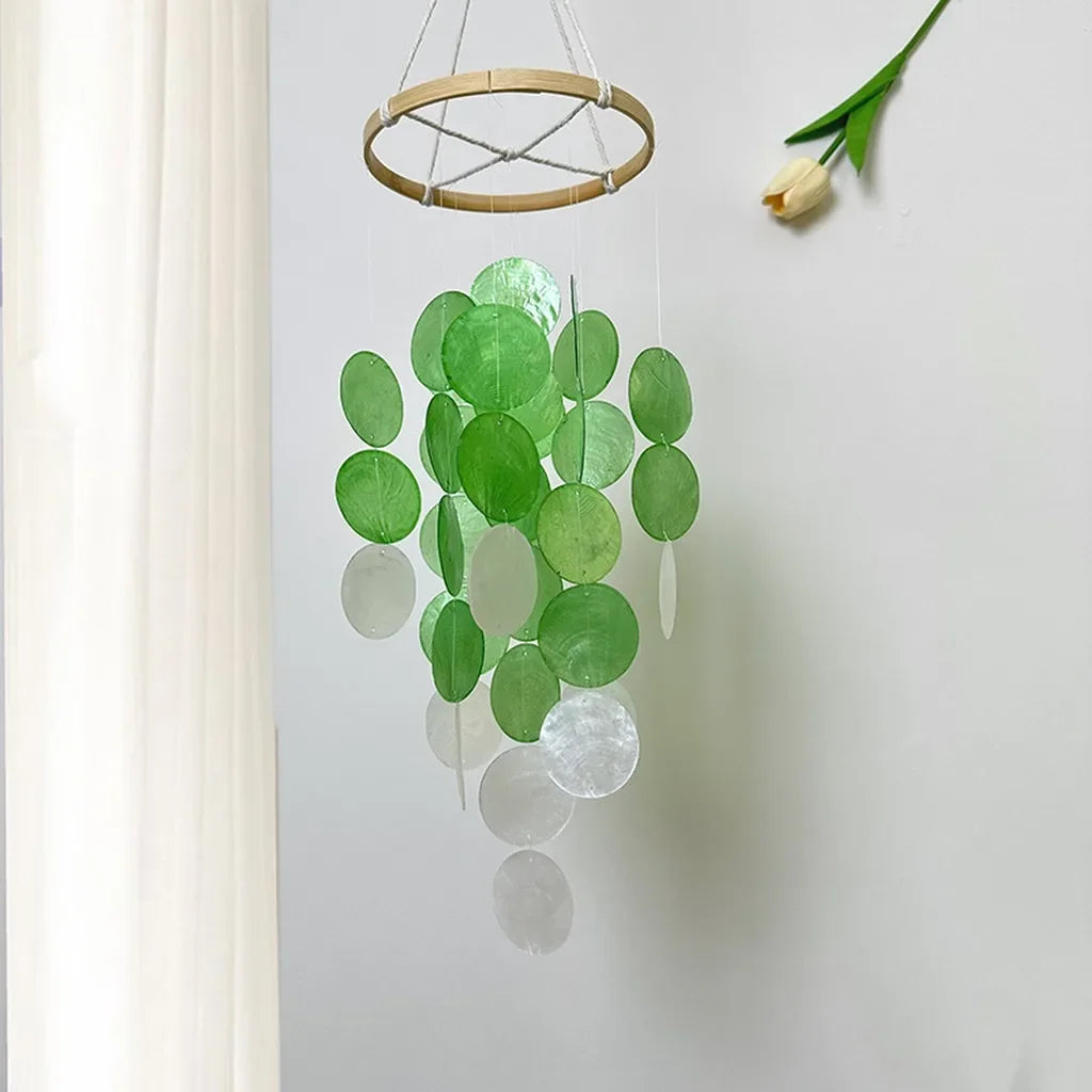 Nordic Shell Wind Chime – Handmade Hanging Home Decor