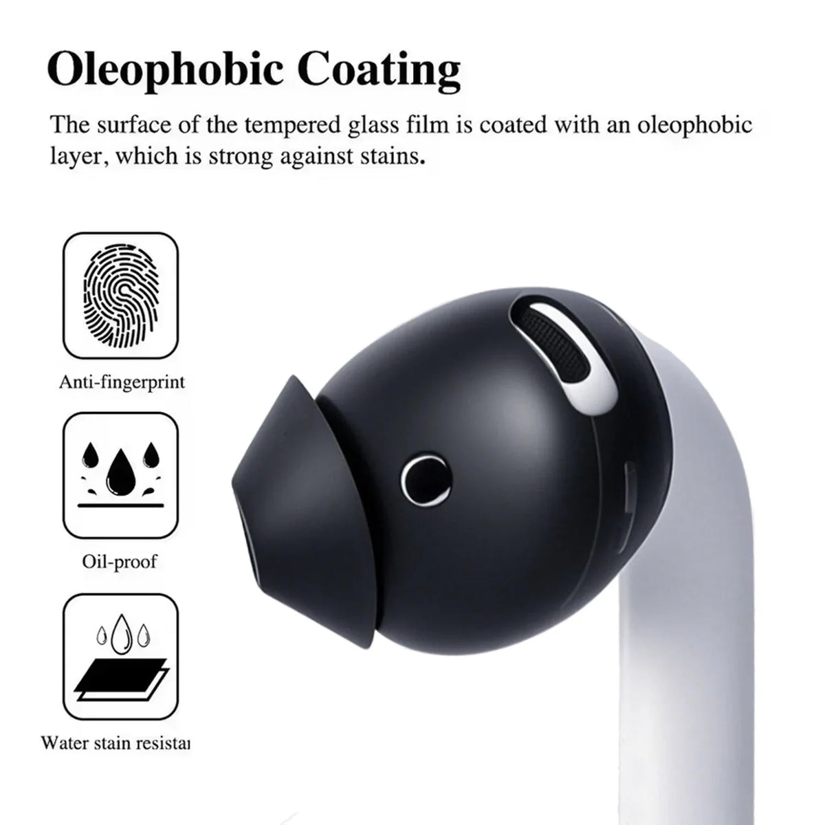 Silicone Earbud Covers for AirPods 4 – Drop Protection