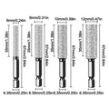 Diamond Drill Bits 6–12mm Hex Shank – Ceramic & Tile Hole Saw
