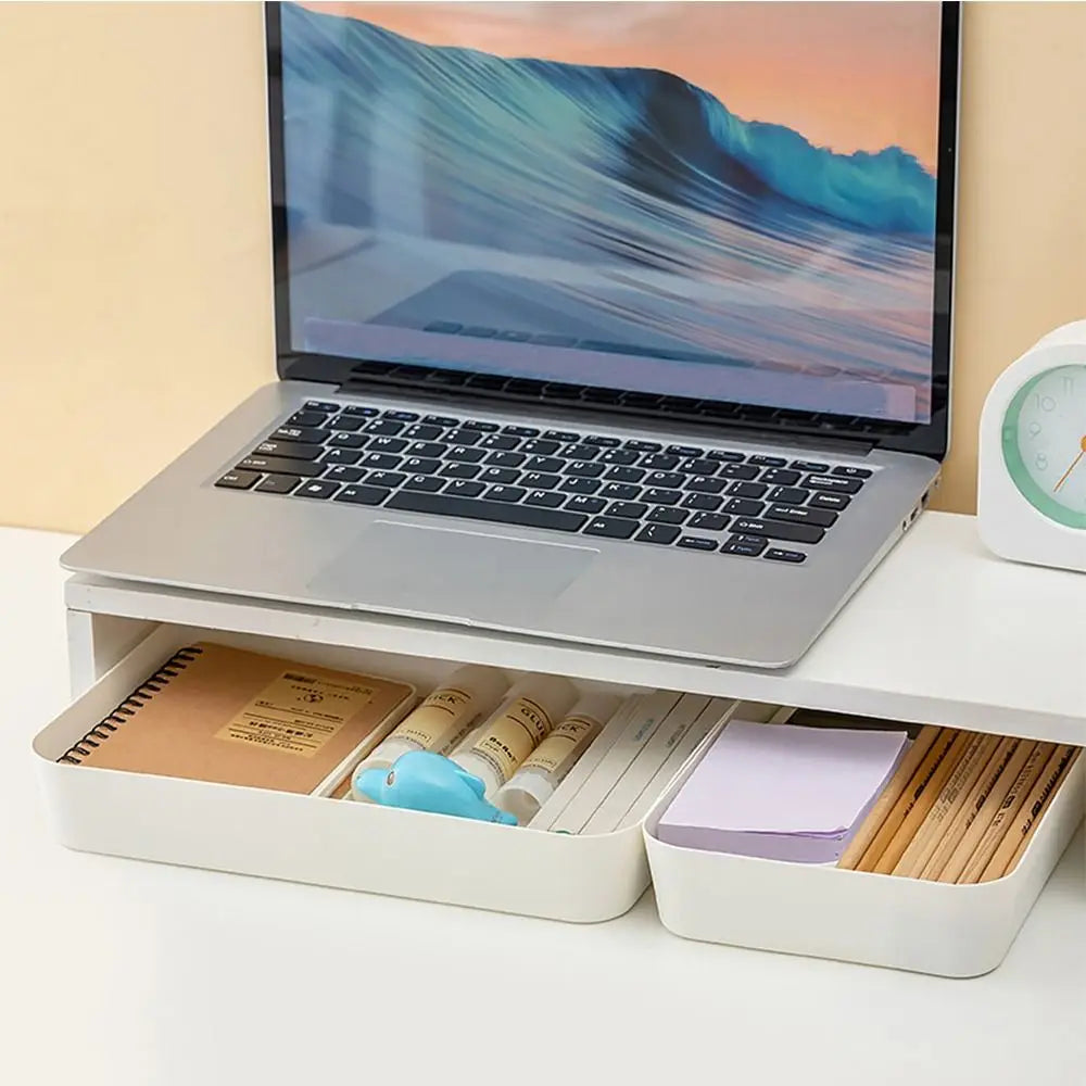 Stackable Plastic Drawer Divider Desktop Organizer Box