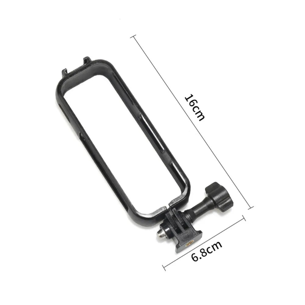 PC Frame Cage for Insta360 X4 & X5 | 1/4 Screw Mount