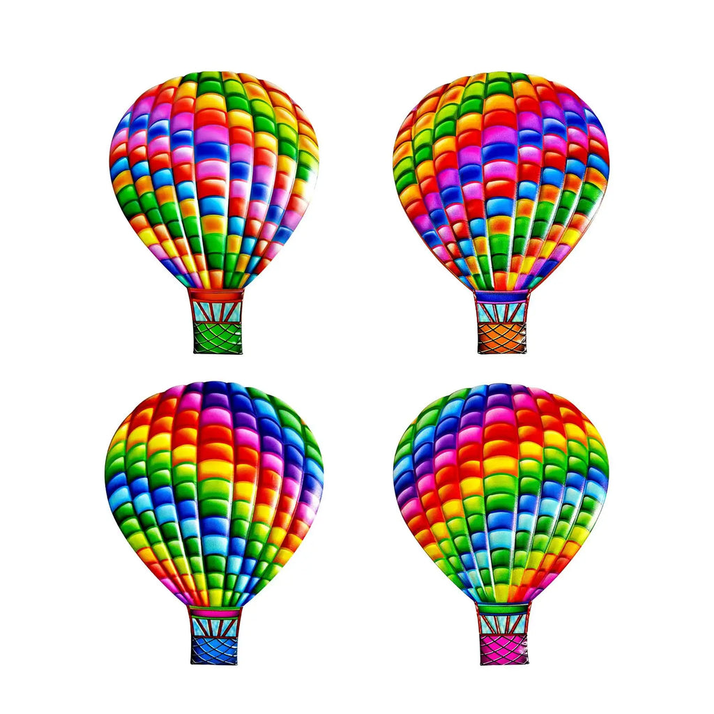 Metal Hot Air Balloon Hanging Ornament | Home & Party Decor