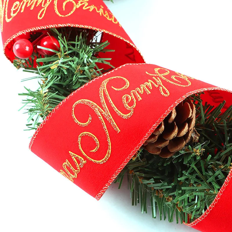 Christmas Velvet Ribbon 6cm x 2M – Bows, Gifts & Tree Decor