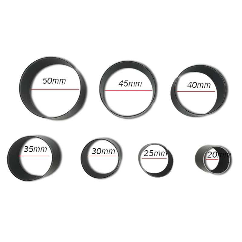 7-Piece Round Leather Circle Punch Cutter Set – 7 Sizes