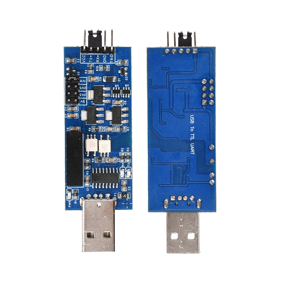 CH340 USB to TTL Isolated Serial Module | 5V 3.3V 1.8V