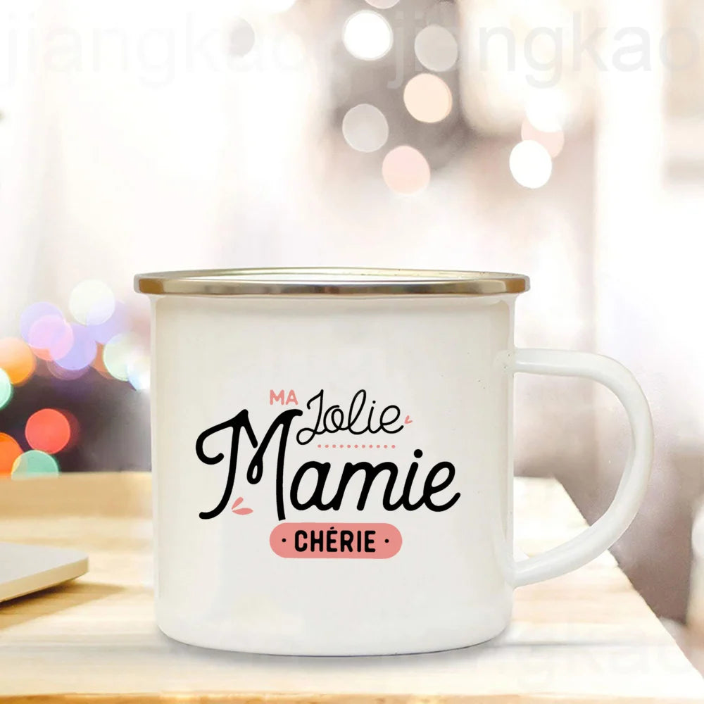Thank You Grandma Enamel Mug | Magical Moments Gift