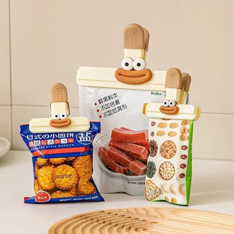 Creative Face Bag Sealing Clip – Fun Kitchen Food Storage