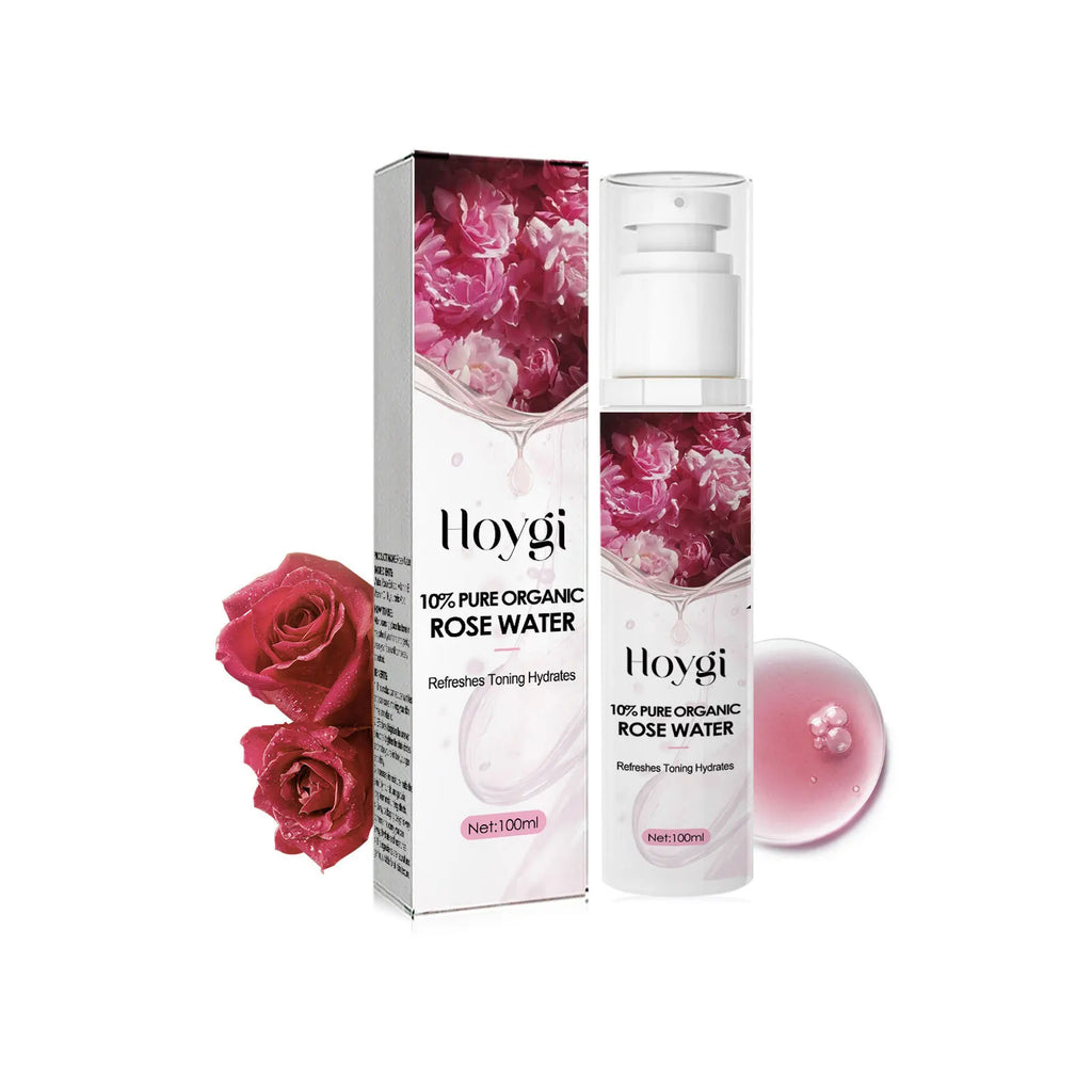 Hoygi Rose Water Facial Toner – Hydrating Pore-Minimizing Serum