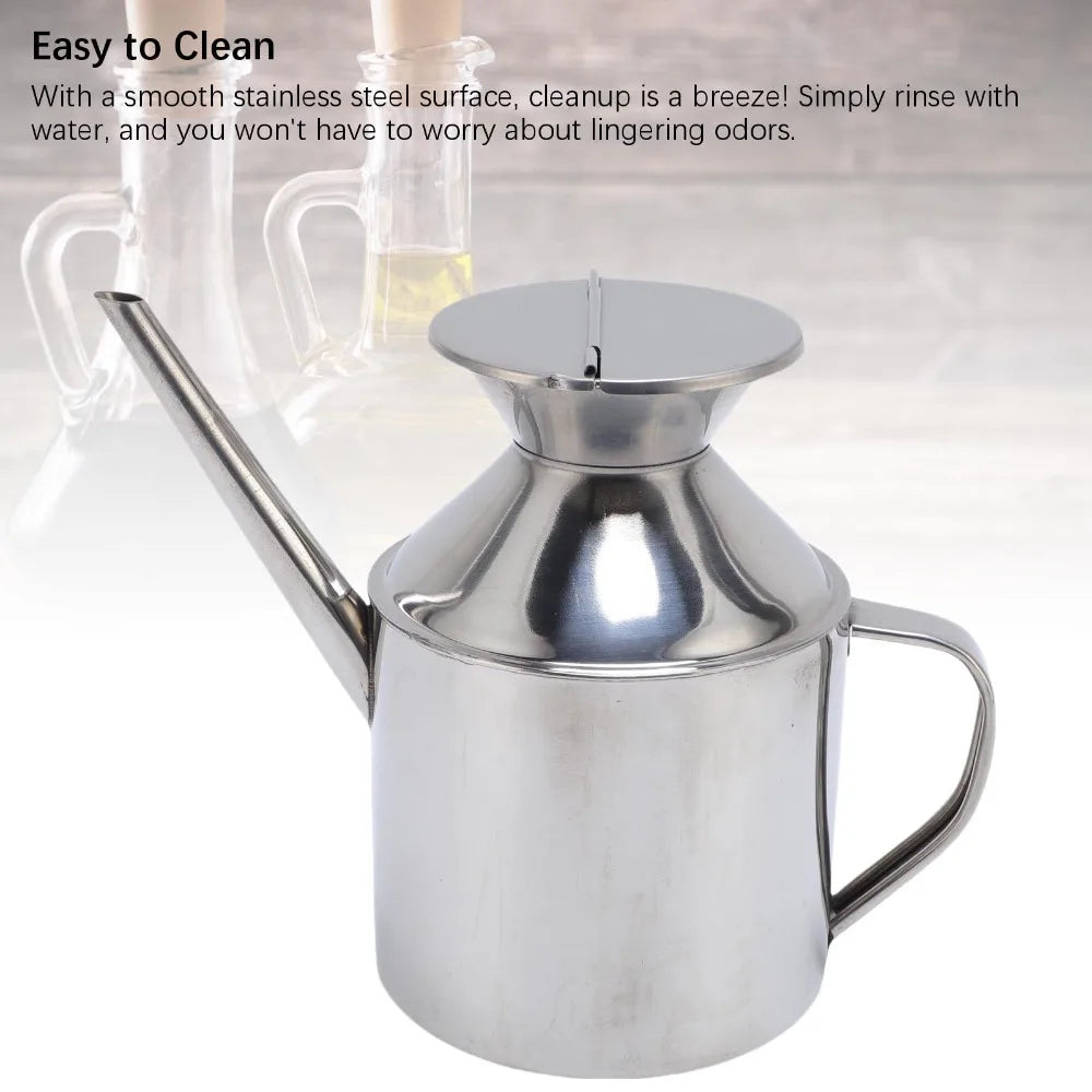 Stainless Steel Olive Oil Dispenser Bottle 500ml/800ml
