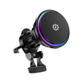 15W Car Wireless Charging Mount with Cooling | Vent & Dash