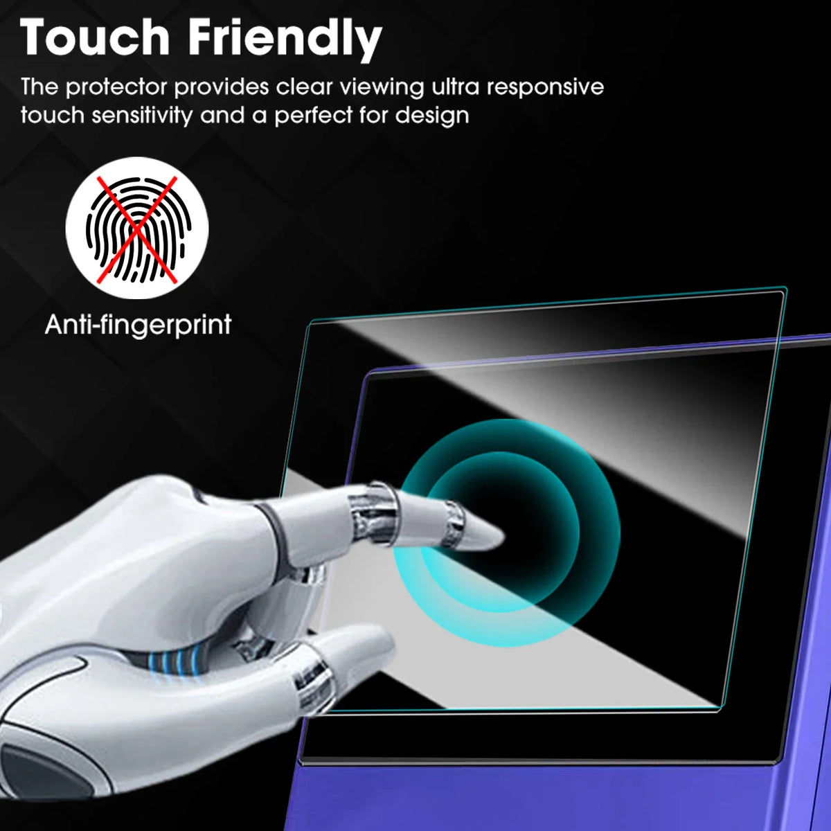 ANBERNIC RG 40XXV Tempered Glass Screen Protector – HD Clear