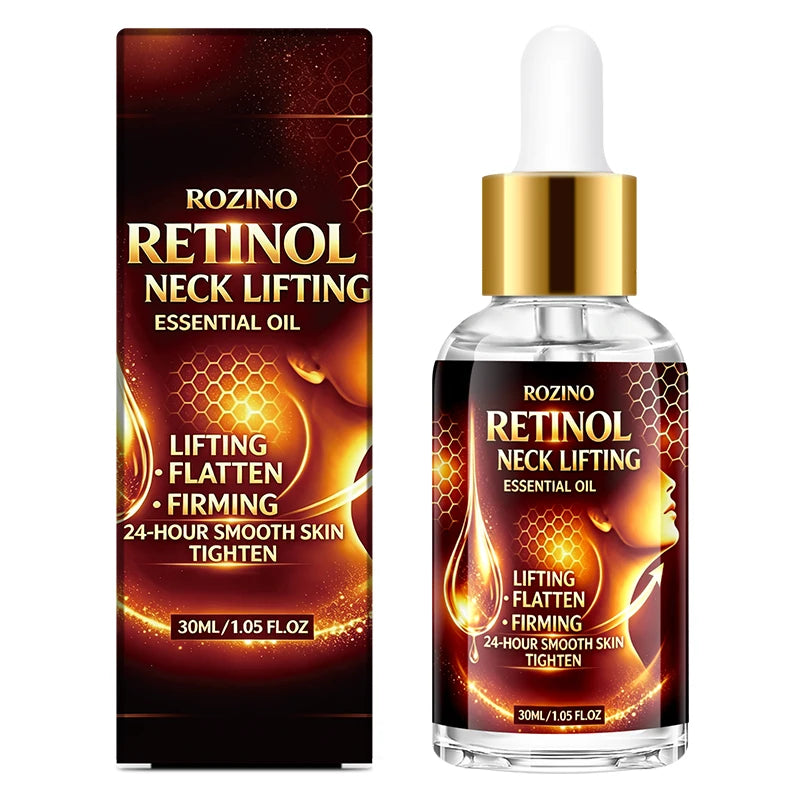 ROZINO Retinol Neck Smoothing Essence Oil | 30ml Serum