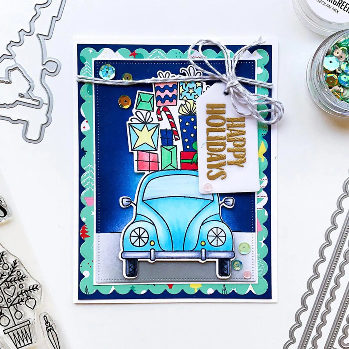 Rectangle Cutting Dies Stencil for Scrapbooking & Card Making