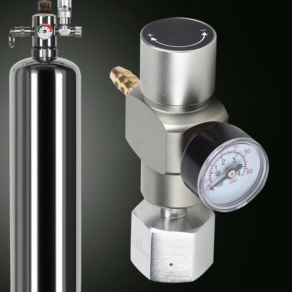 Mini Nitrogen Pressure Gauge 3/8 UNF Thread | N2 Gas Display