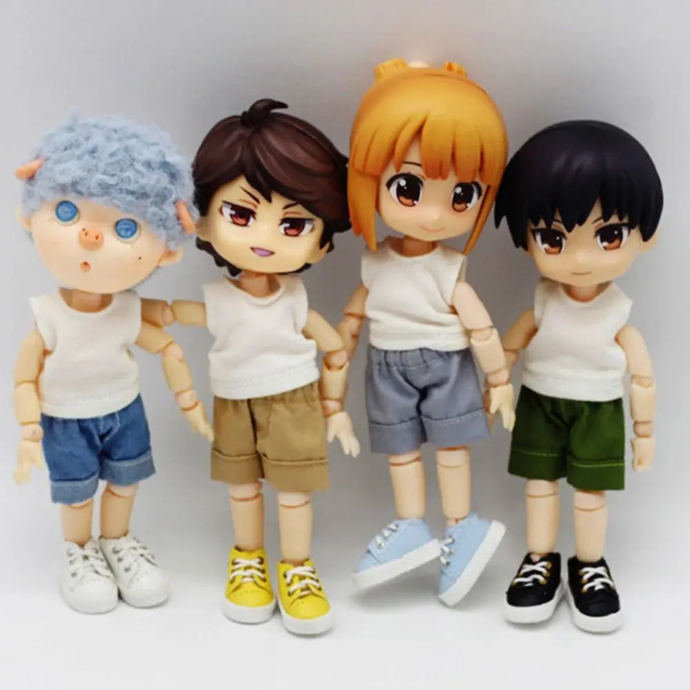Handmade Denim Shorts for OB11 & 1/12 BJD Dolls