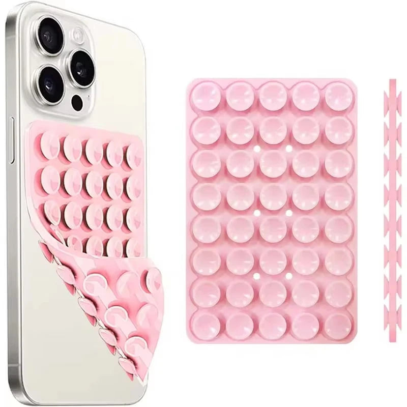 Silicone Suction Cup Phone Stand – Hands-Free Grip Pad