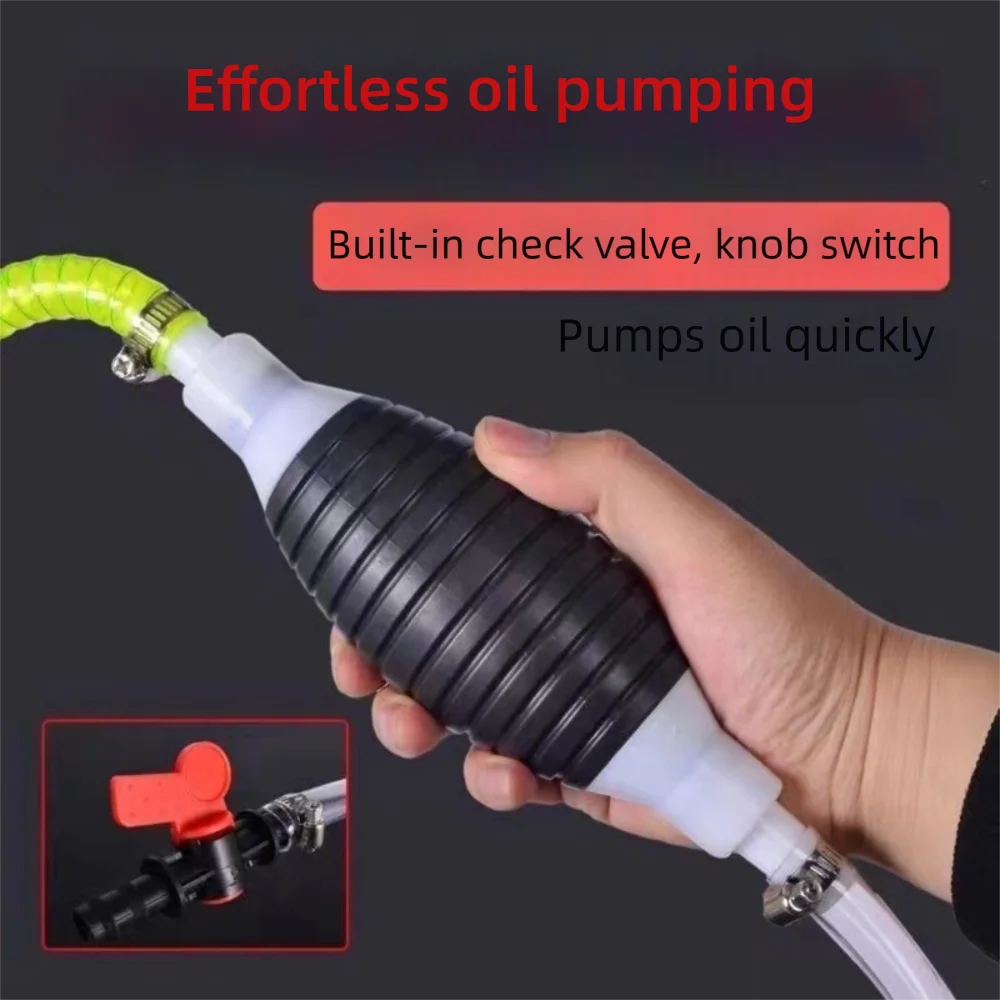 Manual Siphon Pump – Portable PVC Hand Fuel & Water Pump