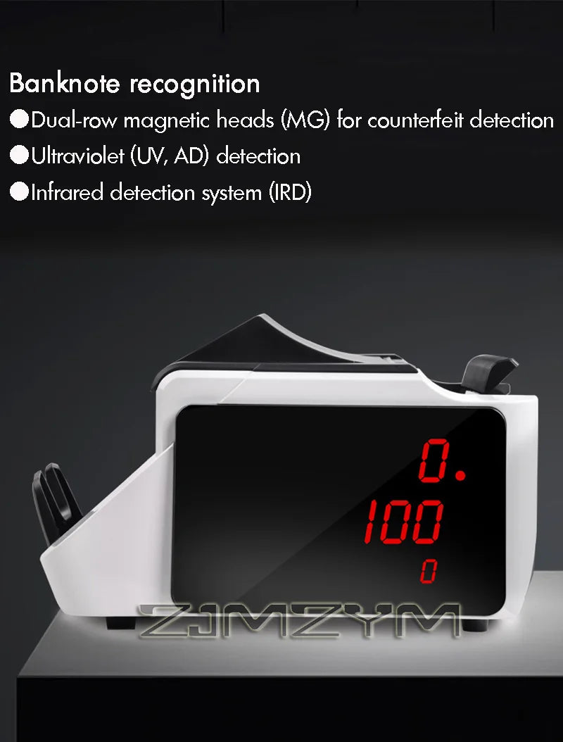 Multi-Currency Counting Machine UV & MG Counterfeit Detection